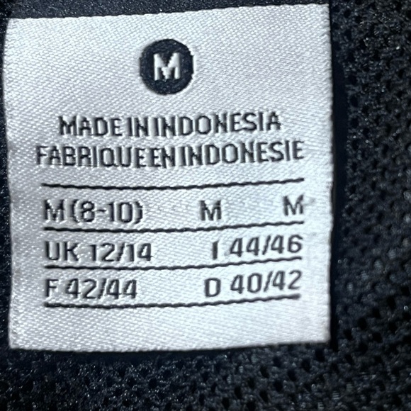 Nike Storm Fit Black Windbreaker Running Jacket Sz M (8-10) Women - Picture 5 of 11